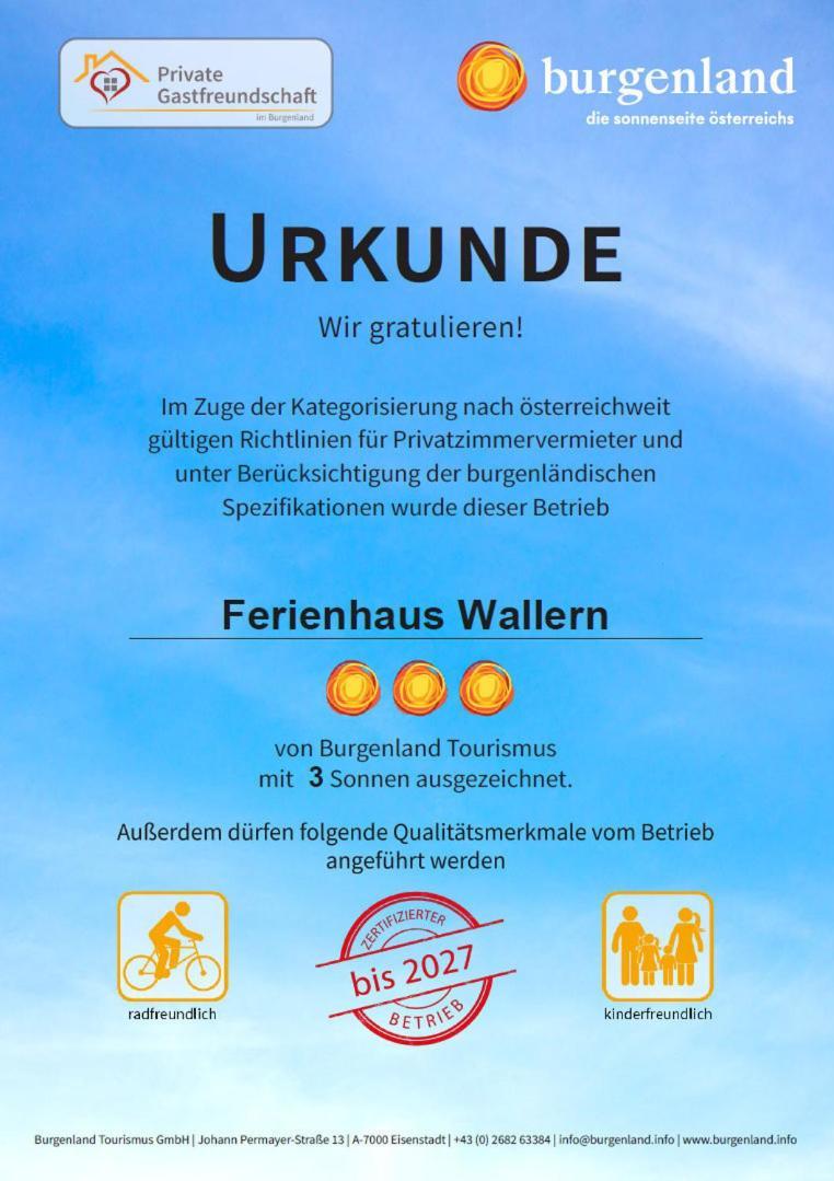 Ferienhaus Wallern Im Burgenland المظهر الخارجي الصورة